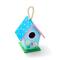 Spring Painted Bird House